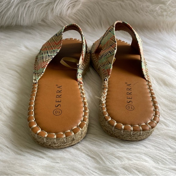 Serra Shoes Women’s Size‎ 10 Open Toe Slip On Flats Sandal - Picture 6 of 7
